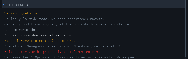 “https://api.stancel.net is not allowed in MT5 yet.”
